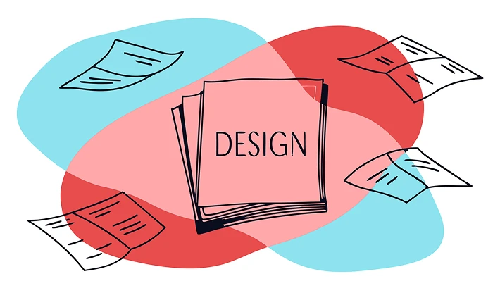 Drawing of a Graphic Design