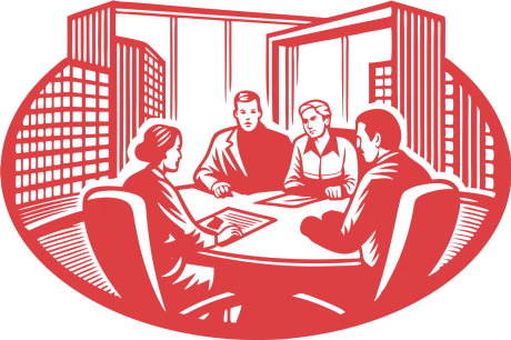 Conference in an office